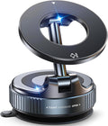 Jononser premium magnetic car phone holder securely mounted on a vehicle dashboard featuring powerful MagSafe magnets, strong suction cup technology, hands-free driving, GPS navigation support, and universal smartphone compatibility.
Jononser Magnetic MagSafe Car Phone Holder with powerful vacuum suction cup, ultra strong magnetic grip, 360° adjustable design, foldable portable phone mount compatible with iPhone 17, 16, 15, 14, 13, and 12 Series.
Jononser foldable magnetic MagSafe phone mount with compact 
